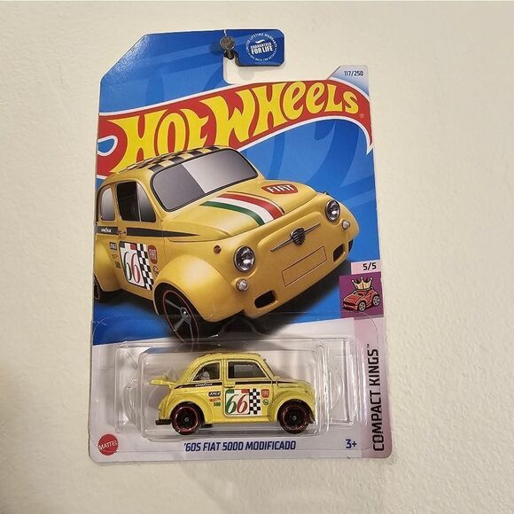 Hot Wheels 60s Fiat 500D Modificado Hotwheels Mattel Mainline 2024 1960 Car New - Picture 1 of 6